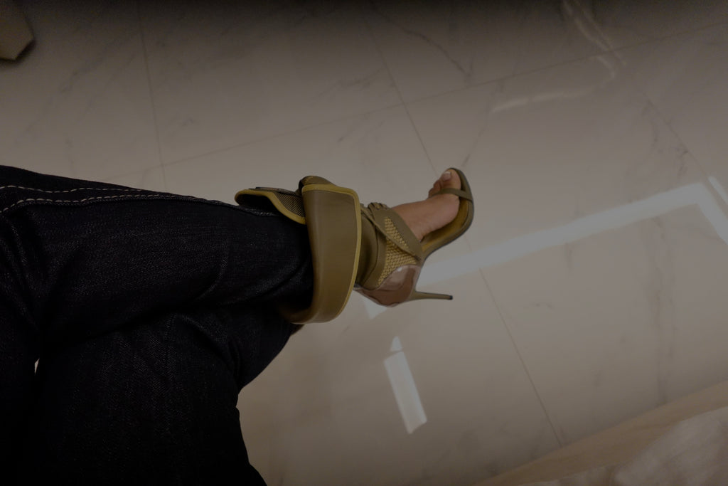 Steve Madden Casella Lace Up Stiletto Sandal