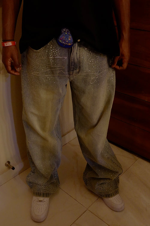 Baroque Galleria Crystal Embellished Jeans