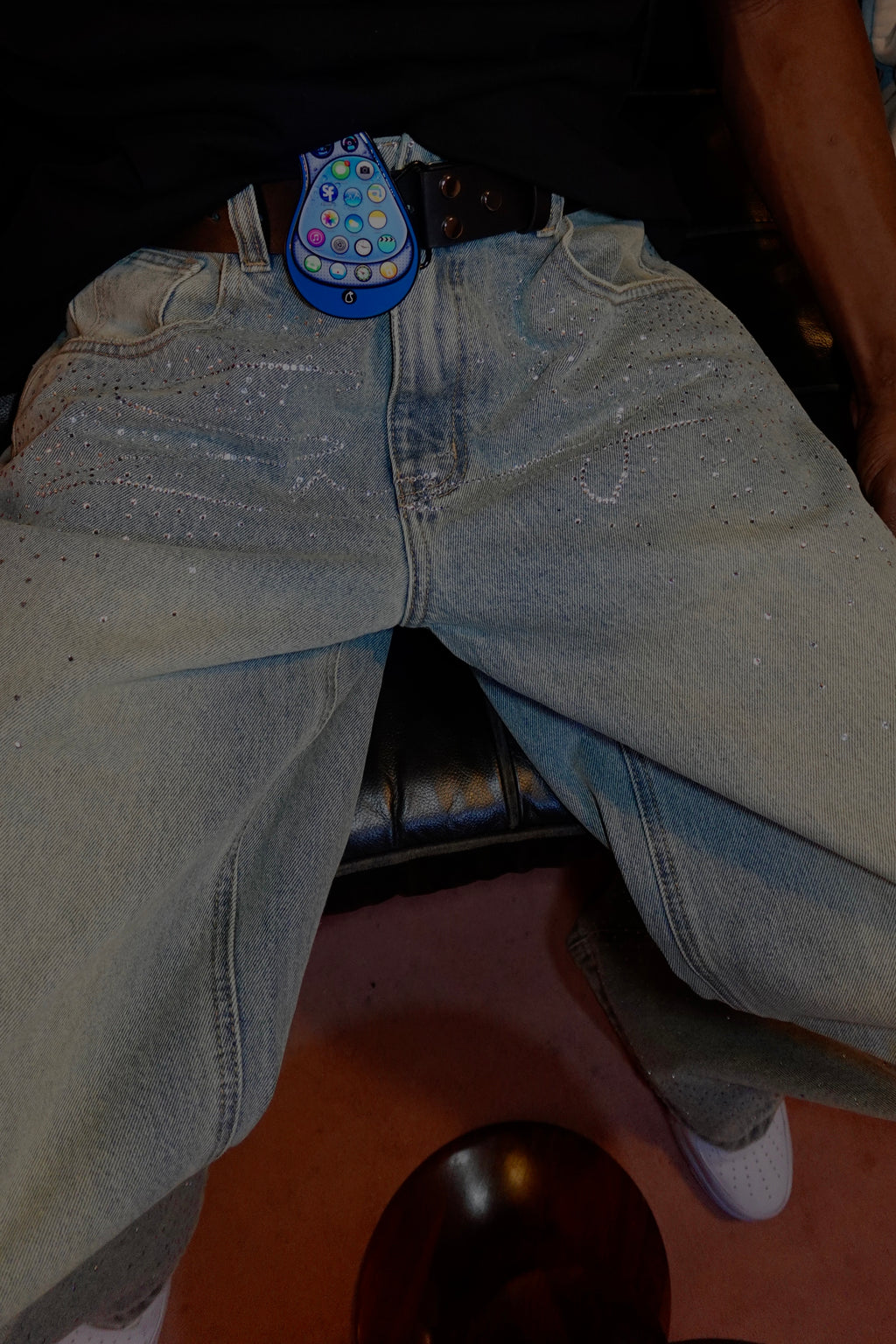 Baroque Galleria Crystal Embellished Jeans