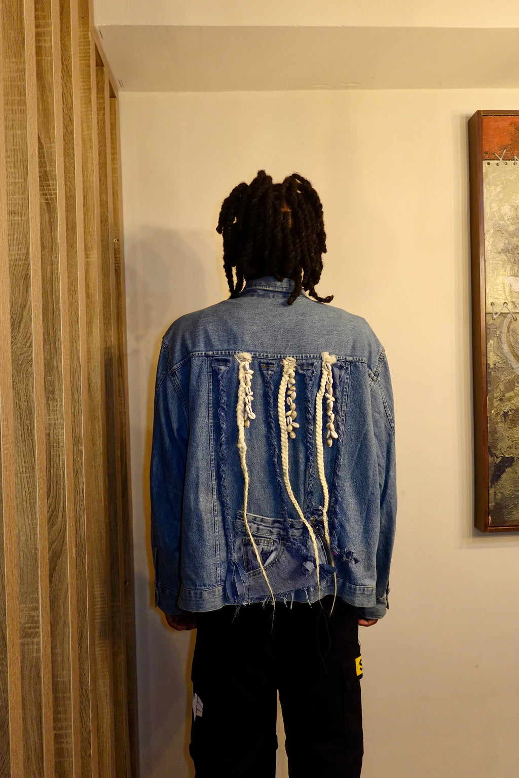 TILAYO Patchwork Denim Jacket