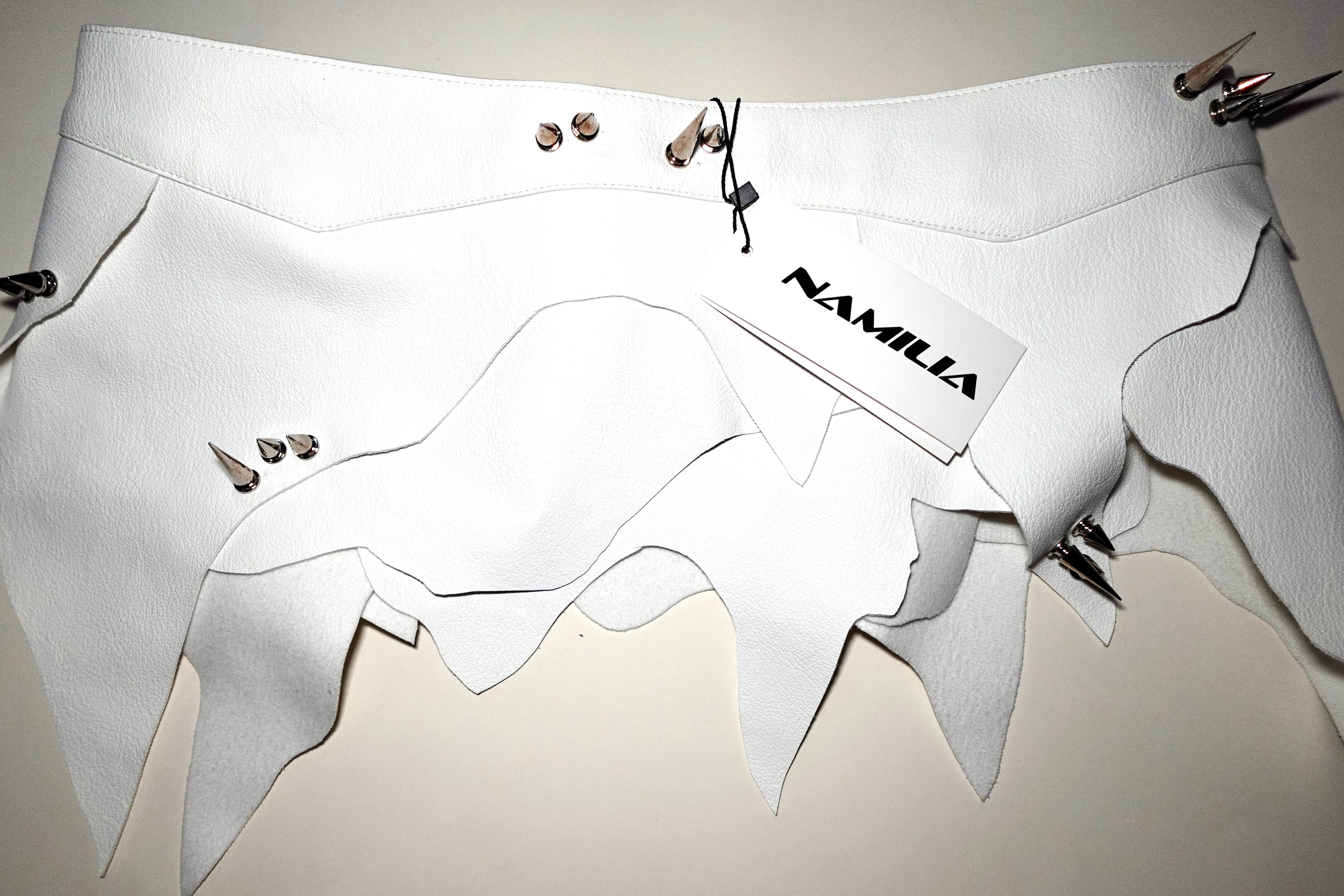 Namilia Shredded Mini Skirt