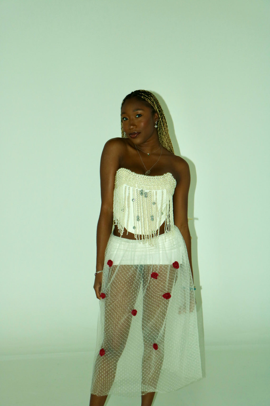 TILAYO Beaded Corset