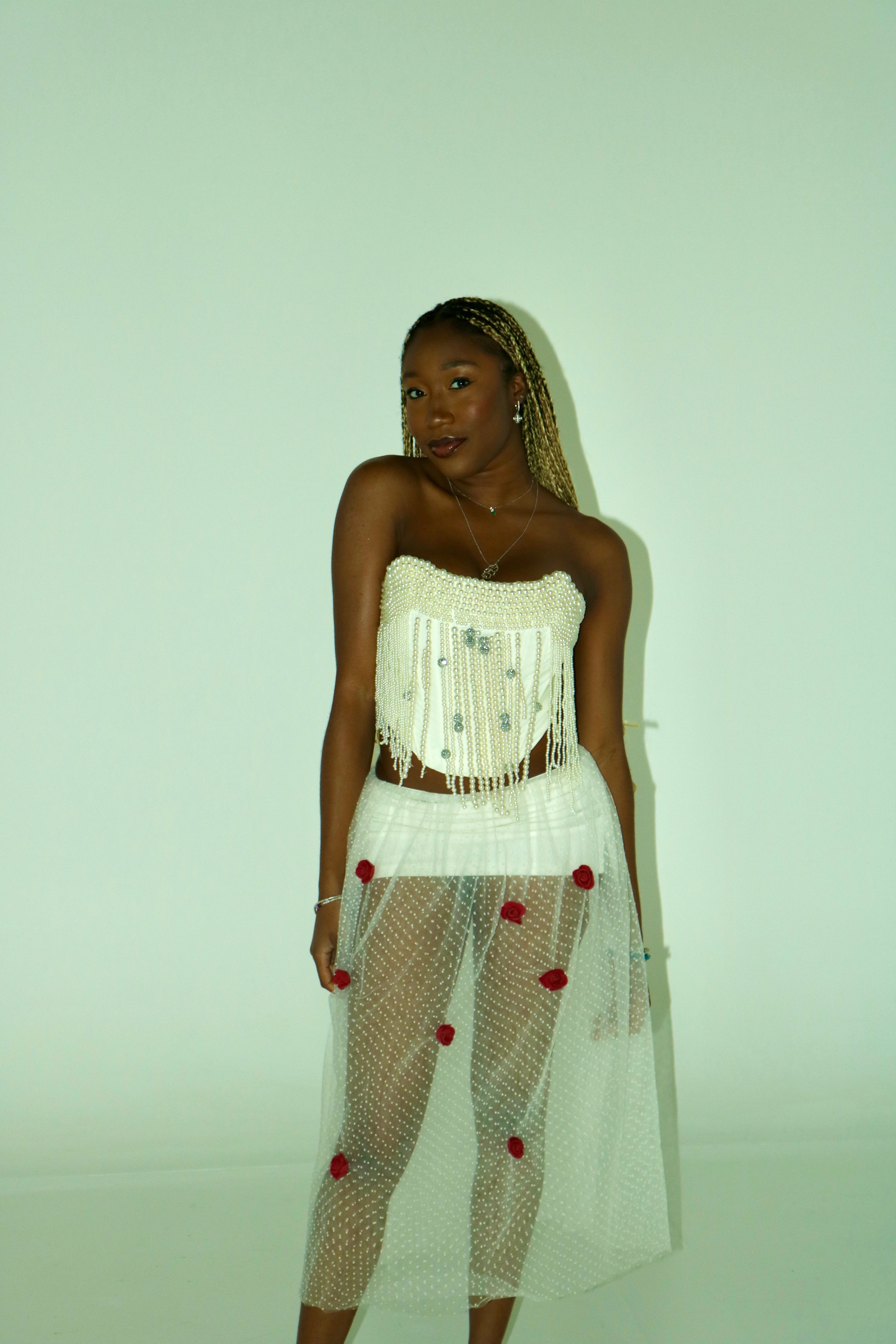 TILAYO Beaded Corset