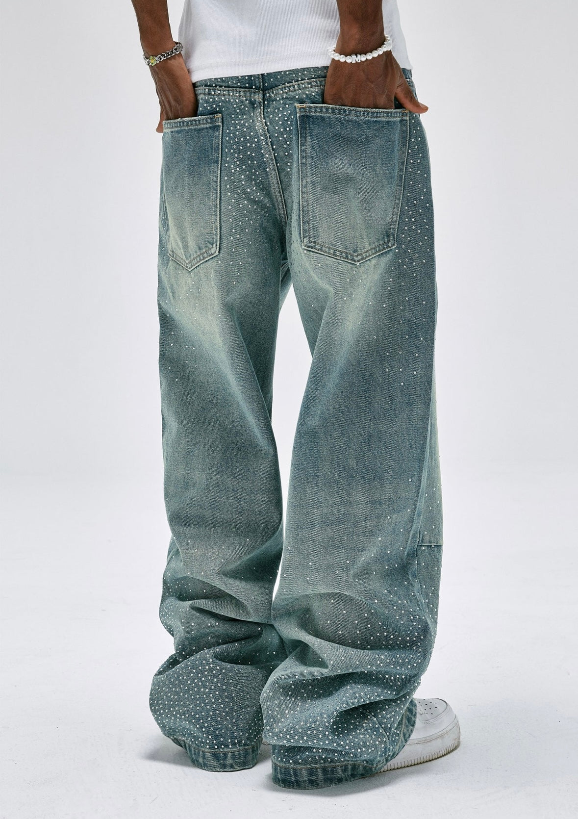 Baroque Galleria Crystal Embellished Jeans