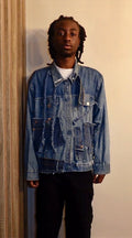 TILAYO Patchwork Denim Jacket