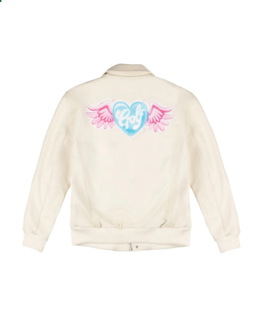 Golf Wang Airbrush Heart Bomber Jacket