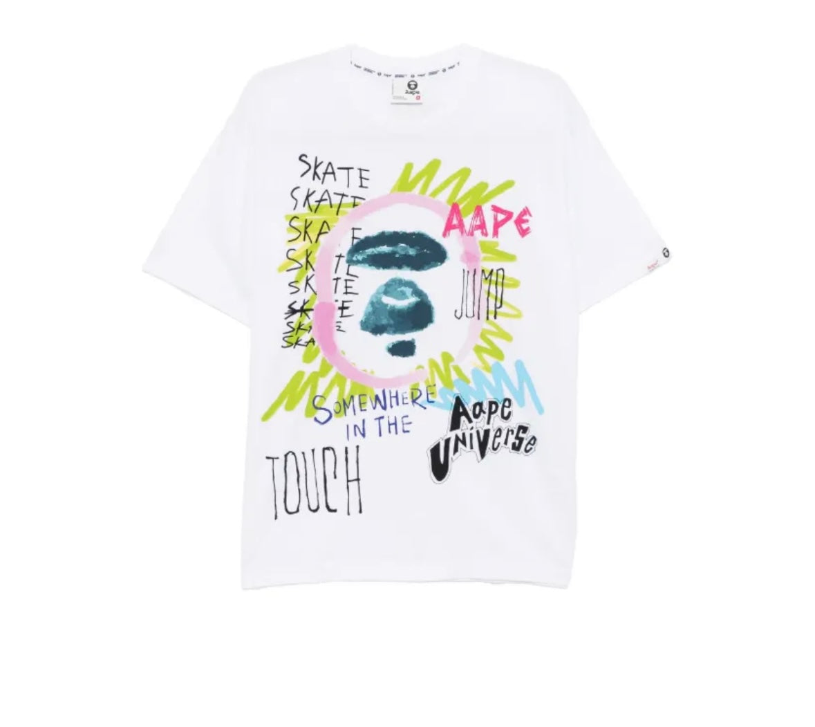 AAPE BY A BATHING APE graphic print t shirt
