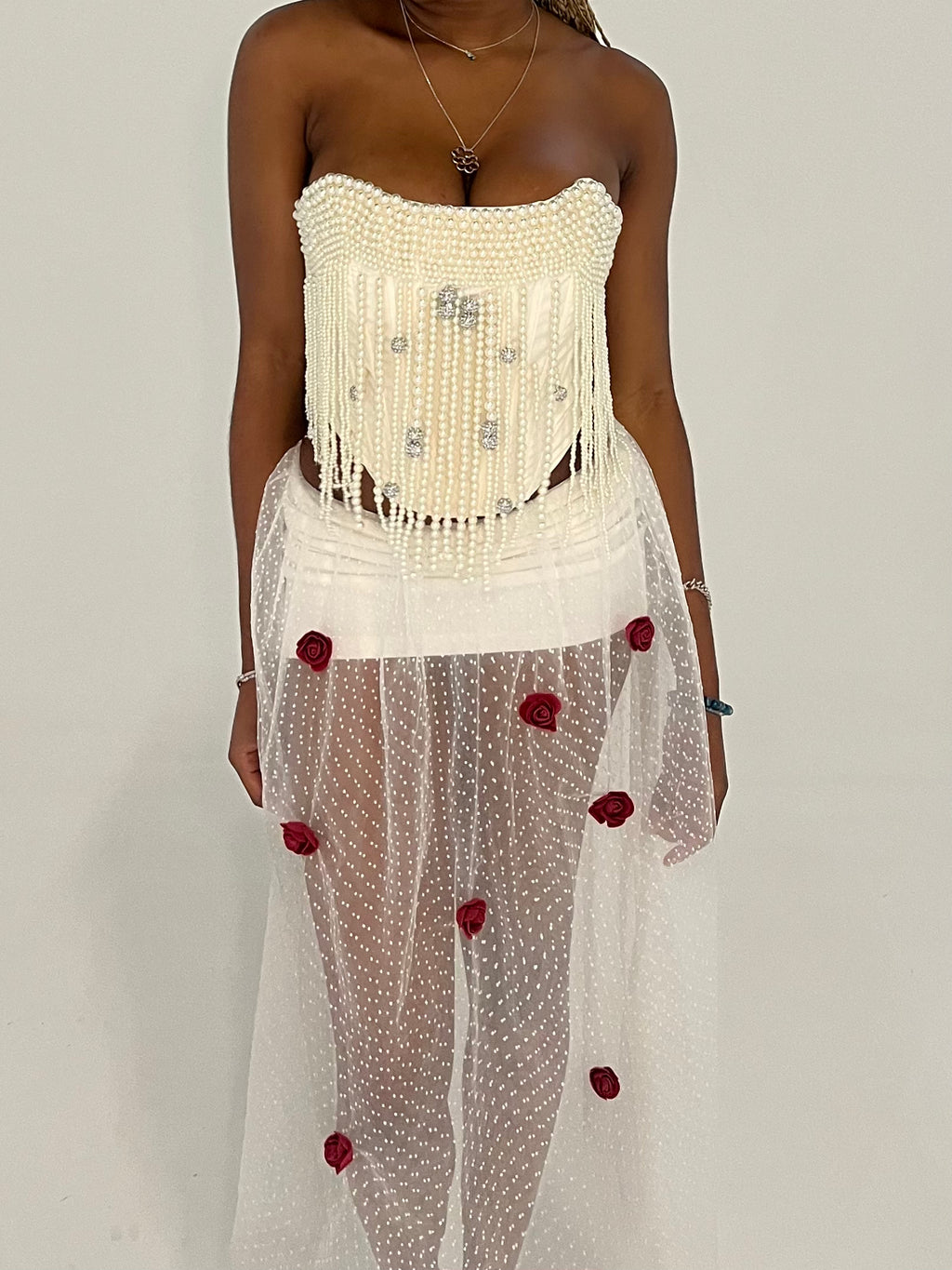 TILAYO Beaded Corset